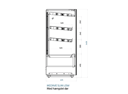 Mojave Slim 100 low - 3 hylder