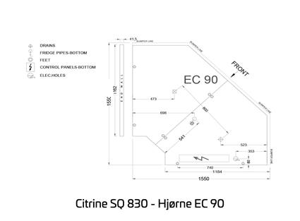 Citrine SQ 830 Betjent