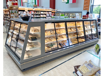 Opal H1500/850 m/hængslede døre