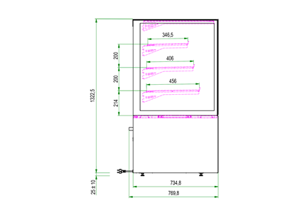 Cube II 1000 Hot Selvbetjent