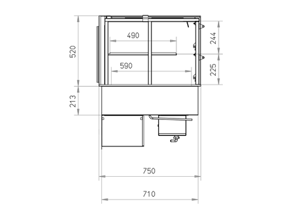 MCC Hot 2 LVL Selvbetjent med døre